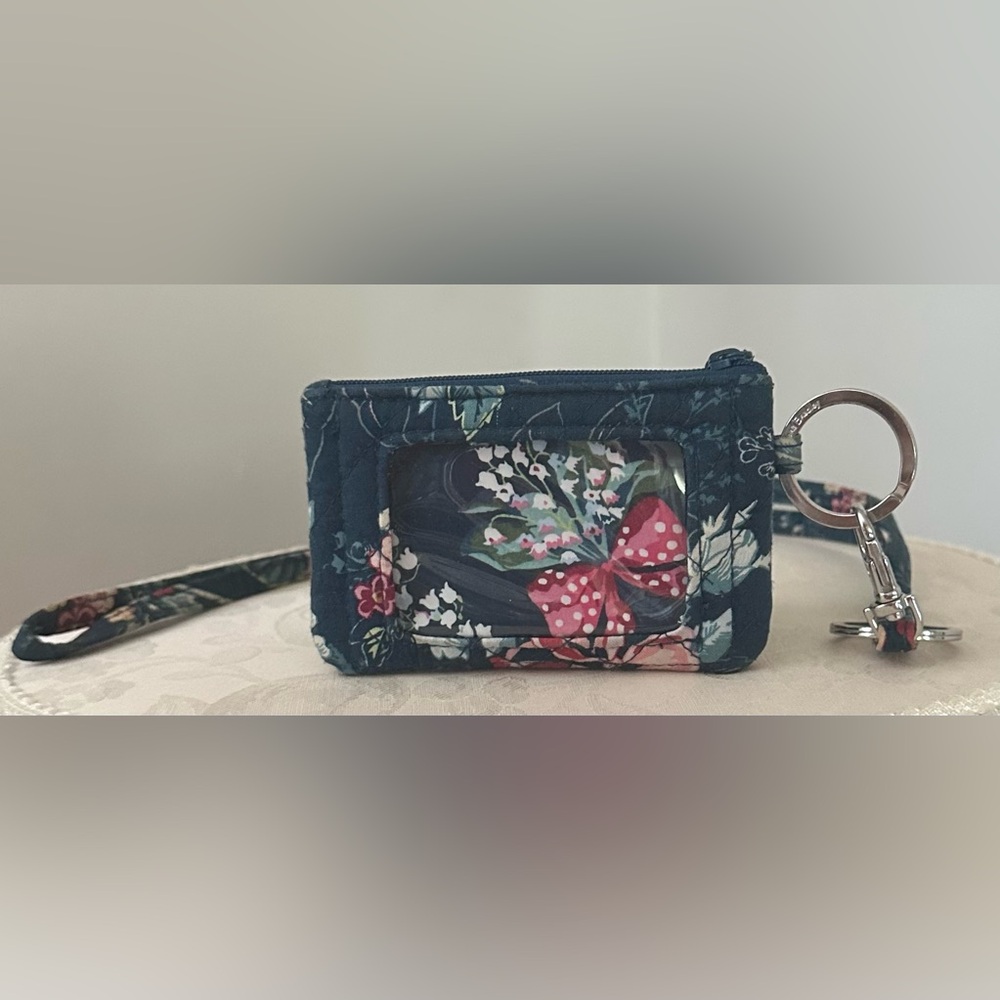 Vera Bradley Breast Cancer Awareness Wallet With Landyard
